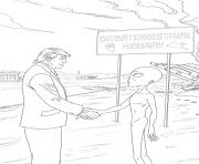 donald trump extraterrest meeting